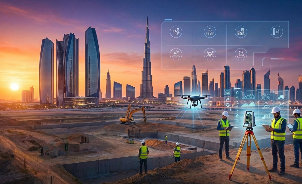 All Types of Land Survey Services in UAE
