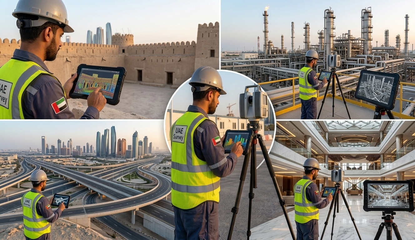 3D Laser Scanning in Abu Dhabi